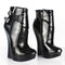 Tacones Altos Plataforma Impermeables Talla Grande para Mujer
