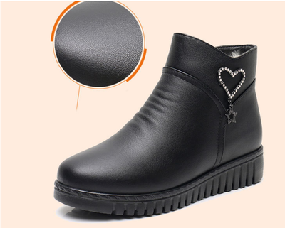 Zapatos Cálidos de Algodón Antideslizantes para Adultos Mayores - Image 9