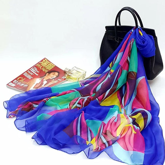 Foulard Ligero Multiuso para Playa - Protección Solar y Estilo