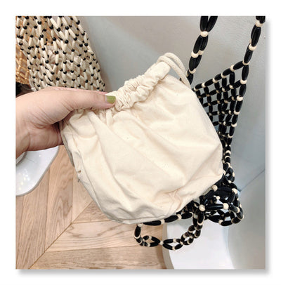 Bolso Vintage Tejido a Mano con Diseño Calado - Image 9