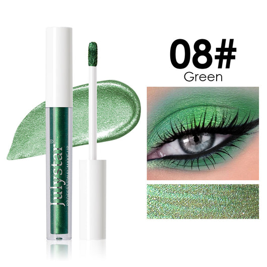 Sombra Líquida Brillante 10 Colores - Acabado Luminoso y Duradero - Image 6