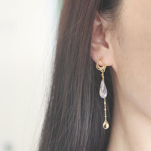 Aretes de Plata Esterlina Floral Retro Edición Navideña - Image 4