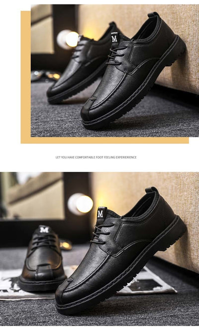 Zapatos de Cuero para Hombre con Cordones - Estilo Casual Ejecutivo - Image 6