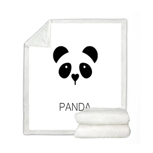 Manta de Franela Serie Panda - Image 3