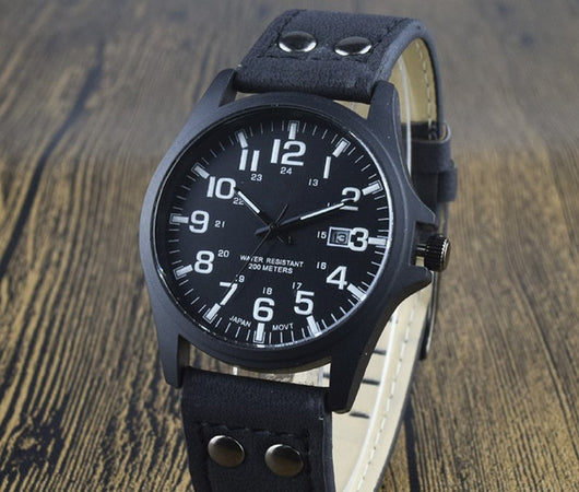 Reloj Militar de Cuarzo Premium con Calendario y Correa - Movimiento de Alta Precisión - Image 2
