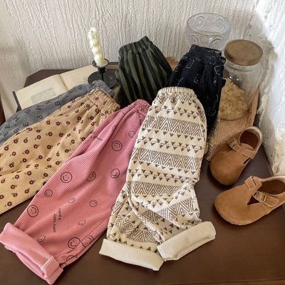 Pantalones de Pana Coreanos para Niños y Niñas - Image 9