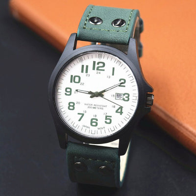 Reloj Militar de Cuarzo Premium con Calendario y Correa - Movimiento de Alta Precisión - Image 4