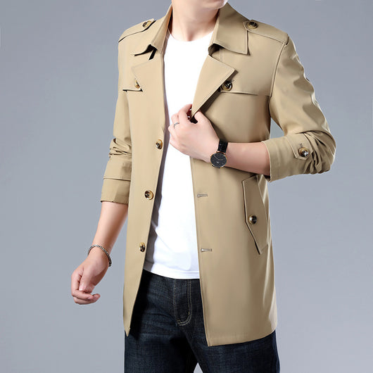 Chaqueta Cortavientos Casual para Hombre