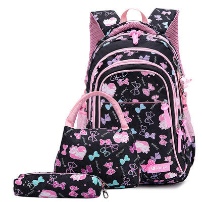 Mochila Escolar Impermeable Ligera - Set de 3 Piezas para Primaria y Secundaria - Image 2