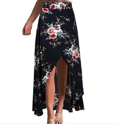 Falda Irregular con Cordones - Image 5