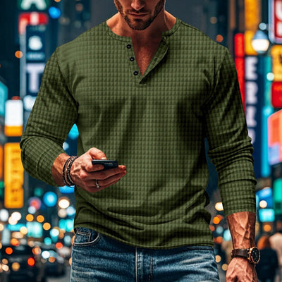 Chaqueta Casual Deportiva Jacquard Cuadros Pequeños para Hombre - Image 14