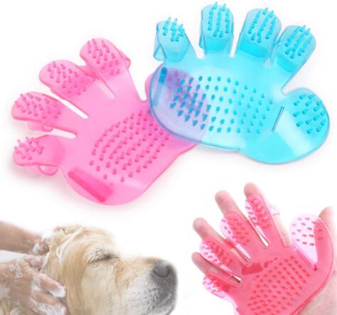 Cepillo de Masaje para Aseo de Mascotas - Limpieza Profesional para Perros y Gatos