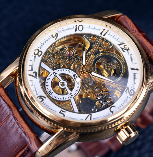 Reloj Automático Leisure Hueco de Precisión Mecánica - Image 4