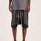 Shorts Casuales Holgados para Hombre con Parches Contrastantes