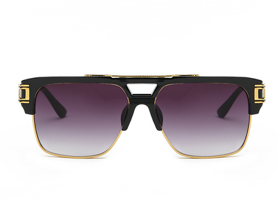 Gafas de Sol Retro Cuadradas Reflectantes Unisex con Colores Vibrantes - Image 18