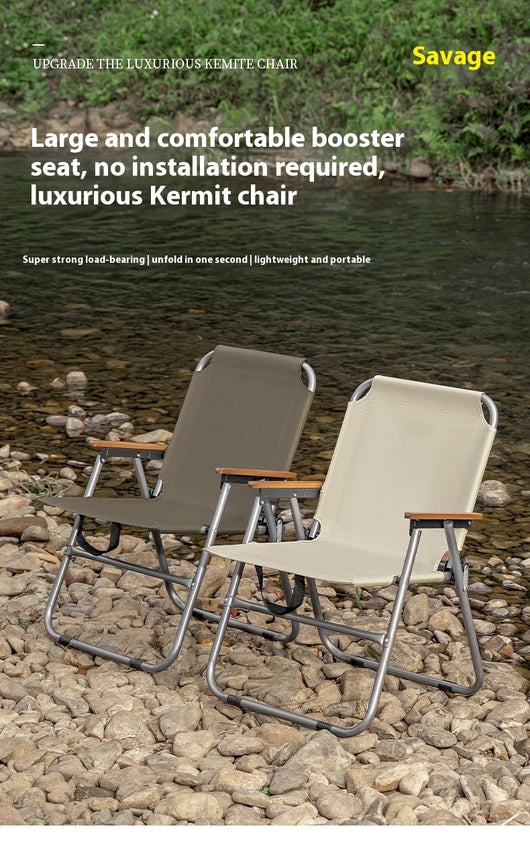 Silla Plegable Portátil con Mesa Integrada - Image 14