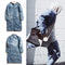 Abrigo Denim Forrado en Felpa para Otoño e Invierno