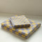 Toalla de Baño Jacquard Damero Absorbente Doble Hilo Baja Pelusa