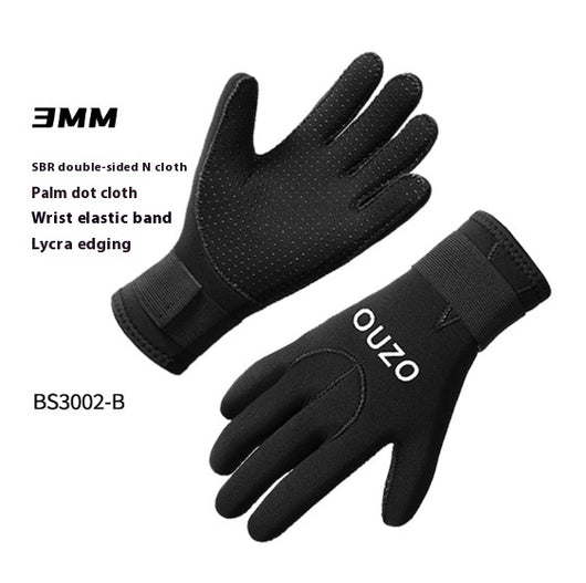 Guantes de Neopreno Antideslizantes para Pesca, Natación y Snorkel - Image 9