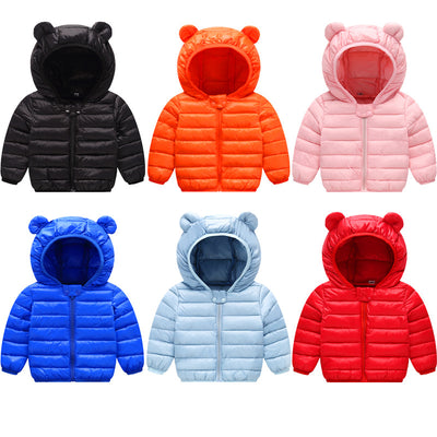 Abrigo Acolchado Infantil para Otoño e Invierno - Chaqueta Térmica Ligera