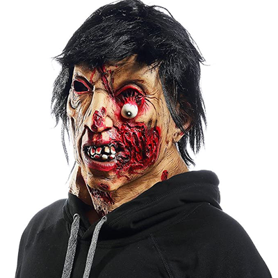 Máscara de Demonio Esqueleto Zombie Compatible con Apple - Image 14
