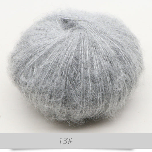 Suéter y chal de mohair para bebé con detalle de tejido - Image 78