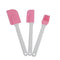 Set de 3 Espátulas de Silicona para Repostería y Cocina