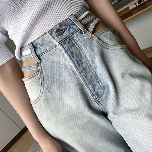 Jeans con Cintura Recortada - Image 16