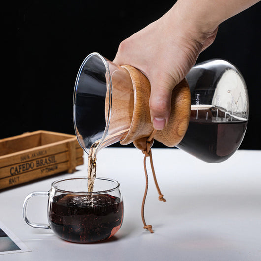 Cafetera de Vidrio Borosilicato para Preparar Café a Mano - Image 18