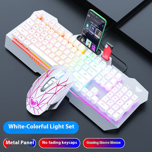 Bundle Completo: Teclado Mecánico, Ratón Alámbrico y Audífonos Gaming - Image 25