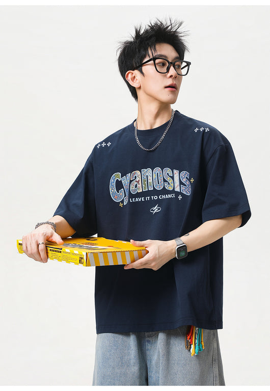 Playera de Algodón con Parche Bordado para Hombre - Image 16