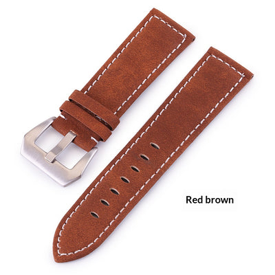 Correa de Reloj en Cuero Gamuza Premium Costura Artesanal Gruesa - Image 19