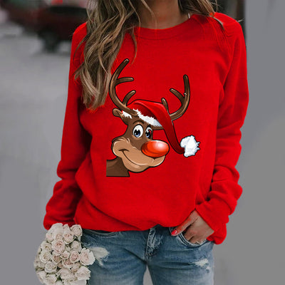 Suéter Navideño Estampado Cuello Redondo Manga Larga - Image 22