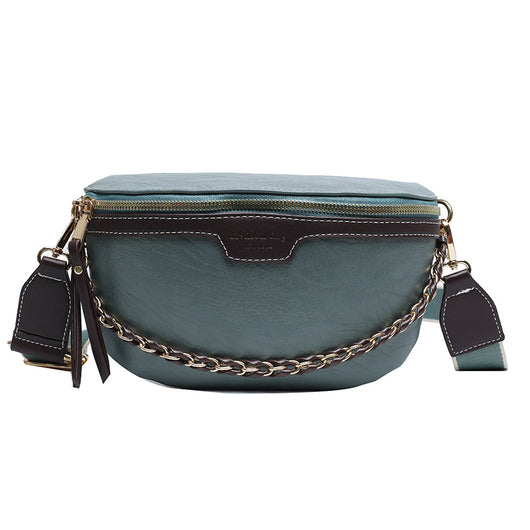 Bolso Bandolera Asimétrico de Textura y Color Casual - Image 38