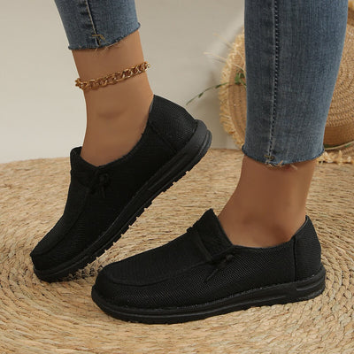 Mocasines Cómodos Talla Grande con Cordones y Diseño Slip-On - Image 5