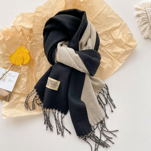 Pañuelo Reversible de Color Sólido para Mujer - Image 16