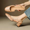 Sandalias Romanas Retro Francesas con Punta Abierta