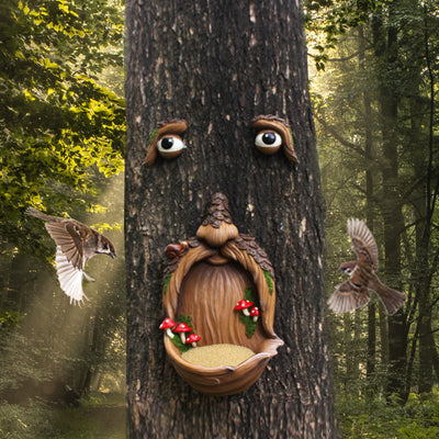 Decoración de Jardín Pascual con Árbol Hongo Sonriente - Image 10