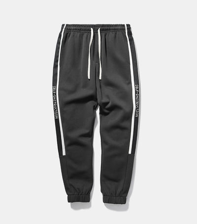 Pantalones de Chándal Retro para Hombre con Cintura Elástica y Franjas Laterales - Image 17