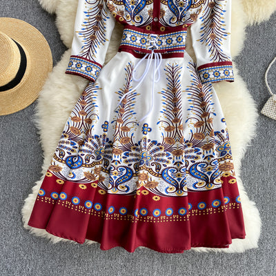 Vestido Elegante con Cintura Ajustada y Diseño Sofisticado - Image 11