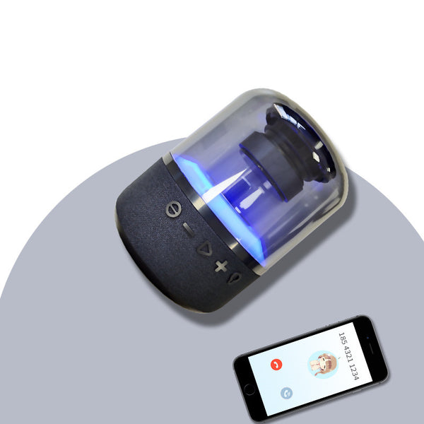 Parlante Inalámbrico Bluetooth con Luces LED Multicolor
