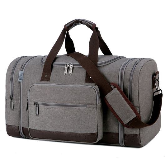 Bolsa de Viaje Grande Multiusos en Lona - Maleta de Mano Deportiva Unisex - Image 6
