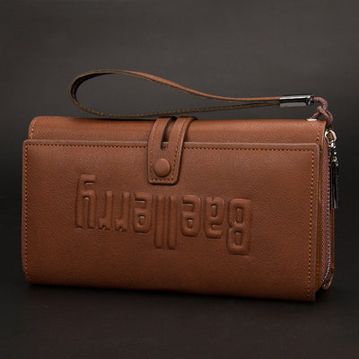 Cartera Multifuncional Baellerry Europe - Billetera Ejecutiva para Hombre de Gran Capacidad - Image 3