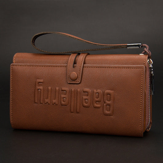 Cartera Multifuncional Baellerry Europe - Billetera Ejecutiva para Hombre de Gran Capacidad - Image 3