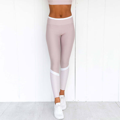 Leggins Deportivos con Estampado y Costuras de Diseño para Yoga y Fitness