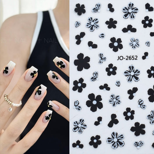 Adhesivos de Uñas 5D con Relieve Estéreo - Ornamentos Decorativos - Image 7