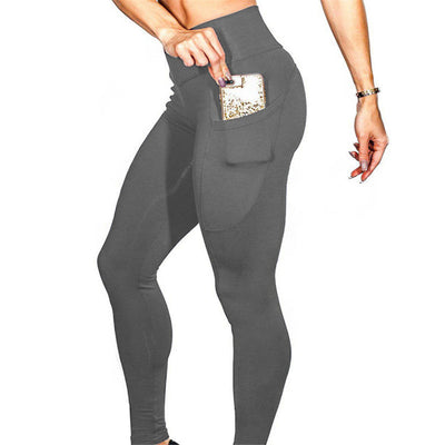 Leggings de Yoga con Bolsillos Cintura Alta Elásticos para Mujer - Image 6