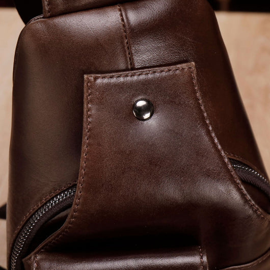 Bolsa Bandolera de Cuero Genuino para Hombre - Estilo Vintage Multifuncional - Image 20