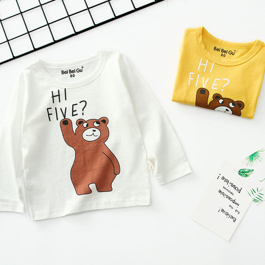 Camiseta Infantil Manga Larga con Diseños Animados - Image 3