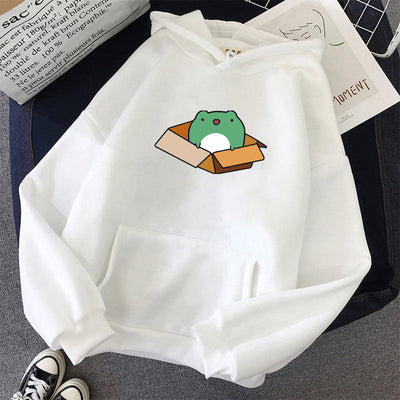 Sudadera Terciopelo Mujer con Capucha - Abrigo Largo Minimalista